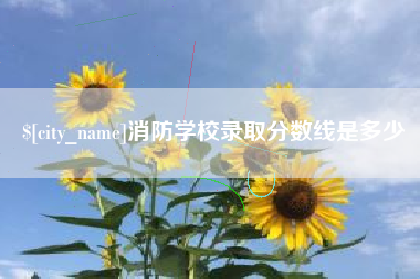 丽水消防学校录取分数线是多少