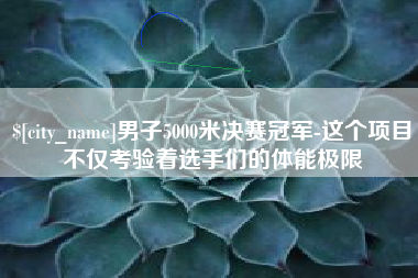 丽水男子5000米决赛冠军-这个项目不仅考验着选手们的体能极限
