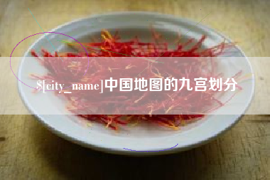 丽水中国地图的九宫划分