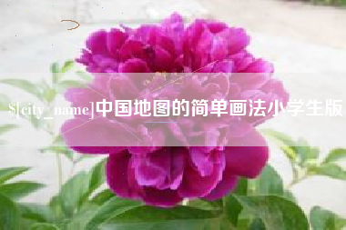 丽水中国地图的简单画法小学生版