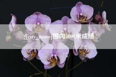 丽水国内5000米成绩