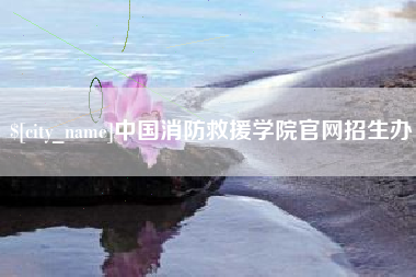 丽水中国消防救援学院官网招生办