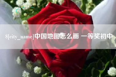 丽水中国地图怎么画 一等奖初中