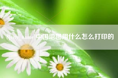 丽水中国地图用什么怎么打印的
