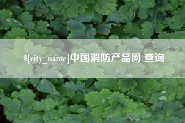 丽水中国消防产品网 查询