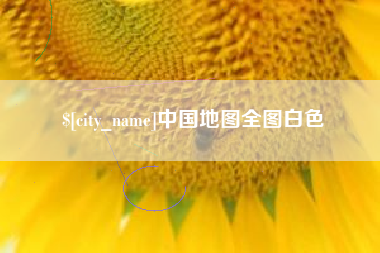 丽水中国地图全图白色