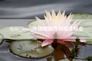 丽水中国地图方向指北标志