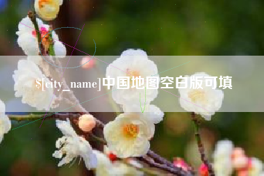丽水中国地图空白版可填