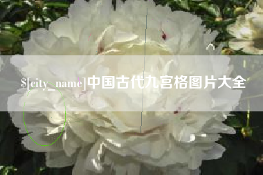 丽水中国古代九宫格图片大全