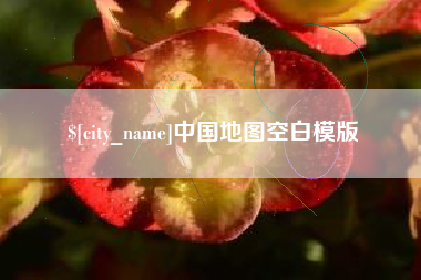 丽水中国地图空白模版