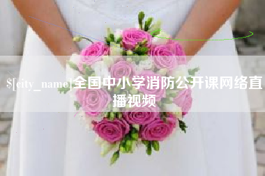 丽水全国中小学消防公开课网络直播视频
