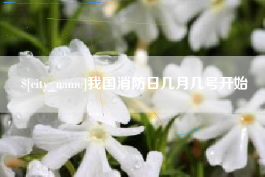 丽水我国消防日几月几号开始