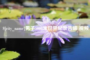 丽水男子5000米世界纪录告破 视频