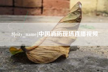 丽水中国消防现场直播视频