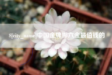 丽水中国金牌哪六金最值钱的