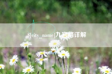 丽水九宫格详解