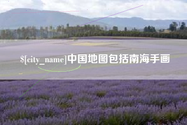 丽水中国地图包括南海手画