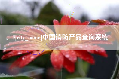 丽水中国消防产品查询系统