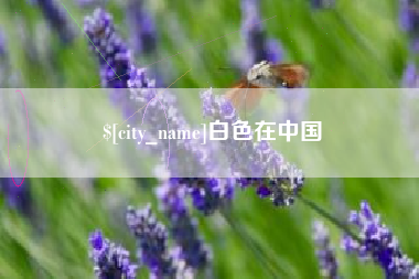 丽水白色在中国