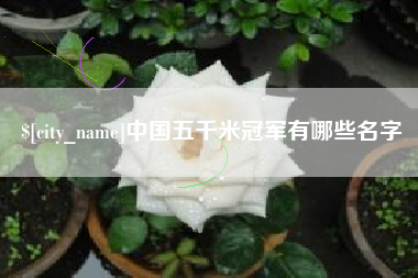 丽水中国五千米冠军有哪些名字